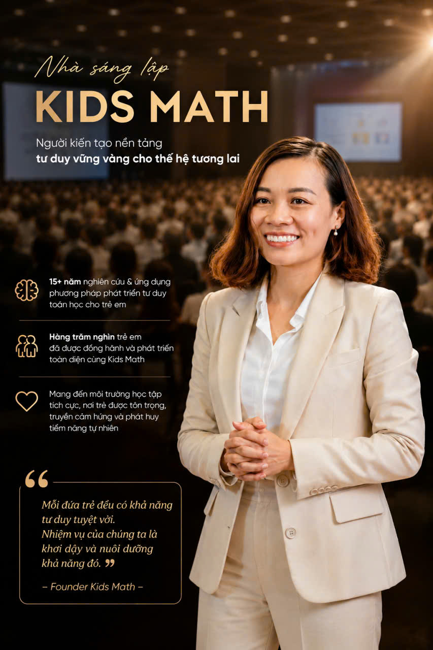 VÌ SAO NÊN CHỌN KIDS MATH